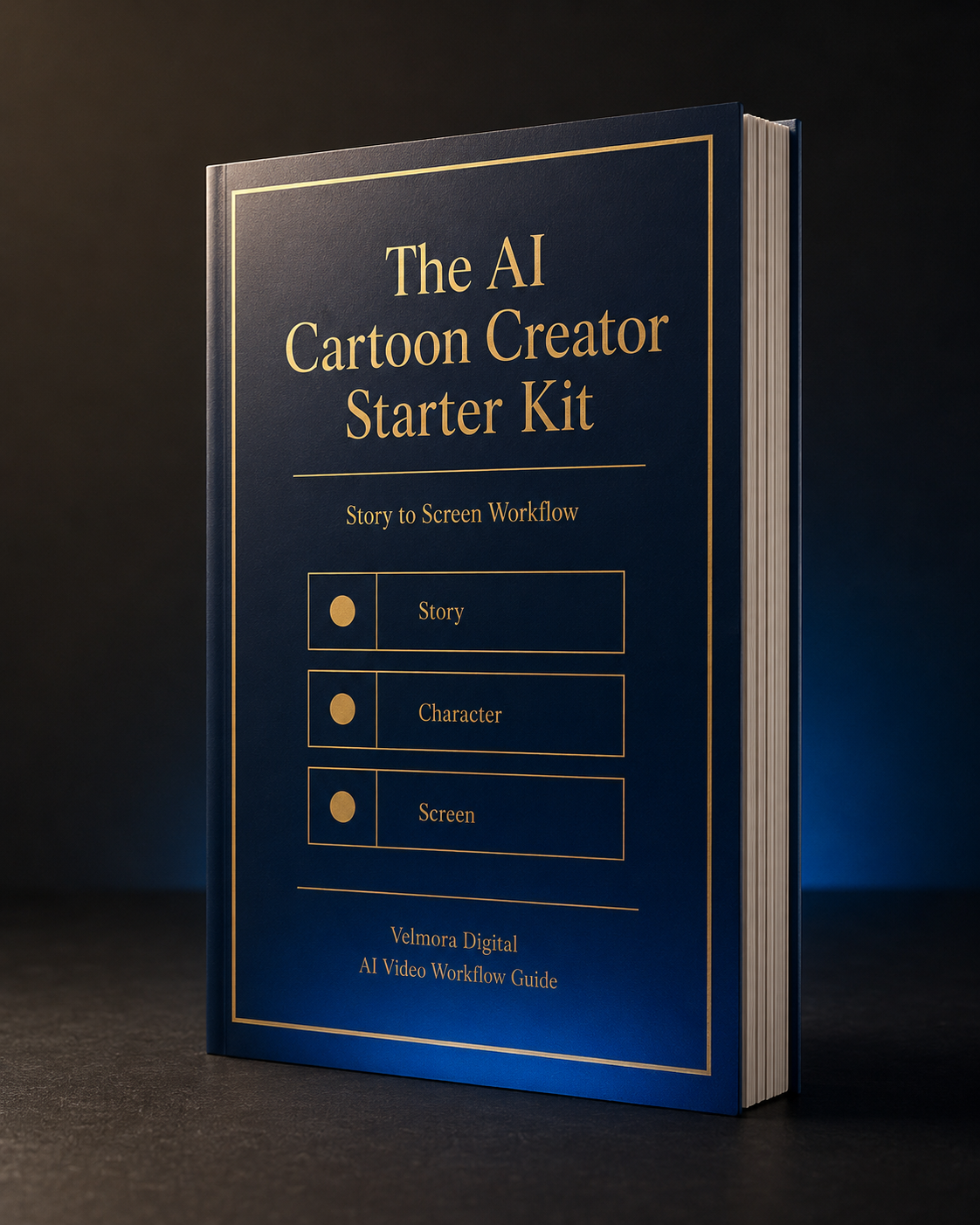 The AI Cartoon Creator Starter Kit - product mockup